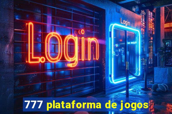 777 plataforma de jogos