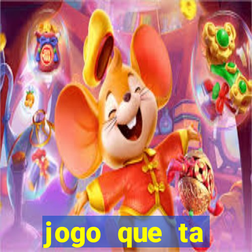 jogo que ta pagando na betano