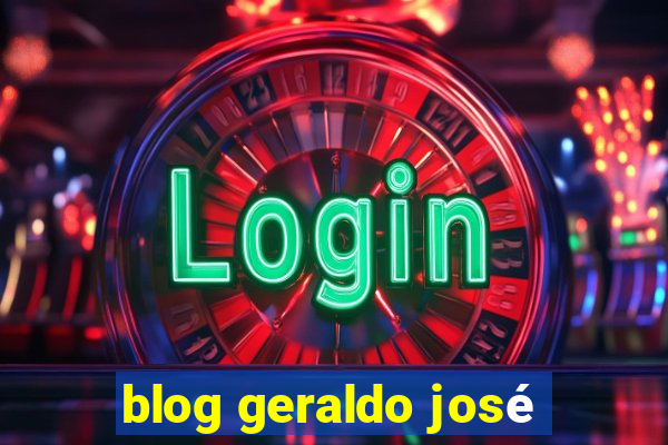 blog geraldo josé