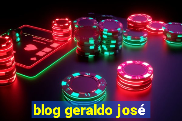 blog geraldo josé