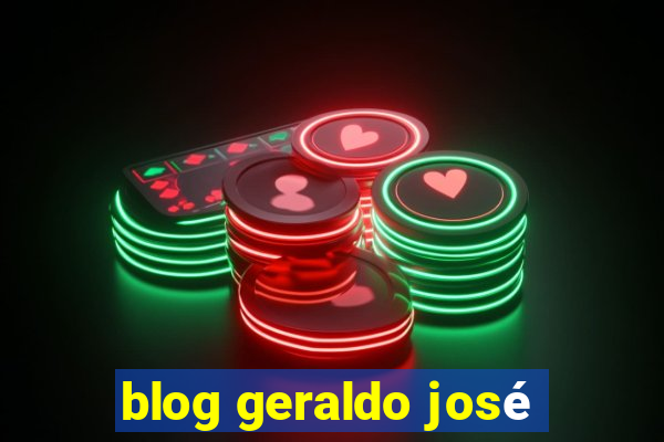 blog geraldo josé