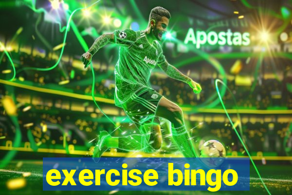 exercise bingo