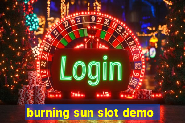 burning sun slot demo