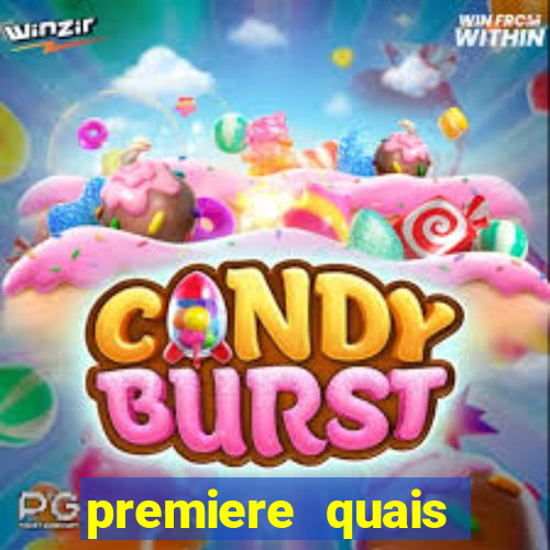 premiere quais jogos passam