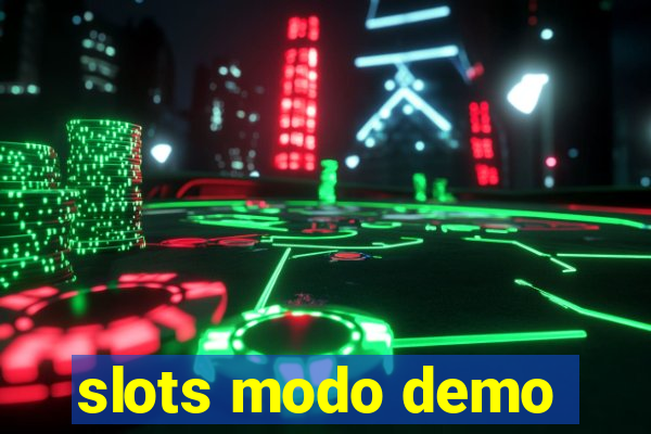 slots modo demo