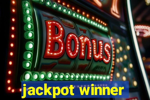 jackpot winner