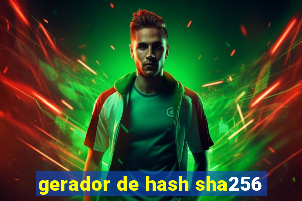 gerador de hash sha256