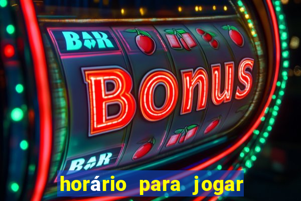 horário para jogar fortune ox