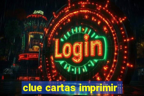 clue cartas imprimir