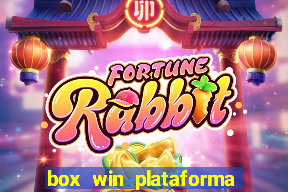 box win plataforma de jogos