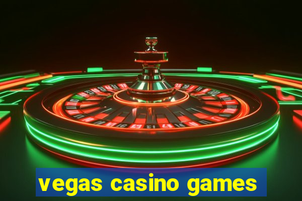 vegas casino games