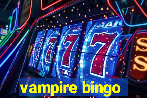 vampire bingo