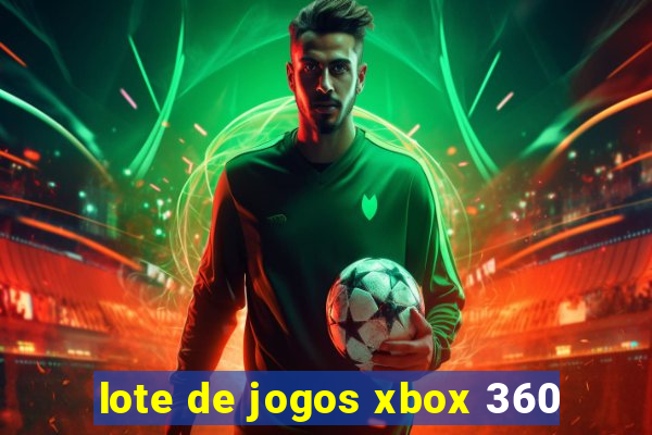 lote de jogos xbox 360