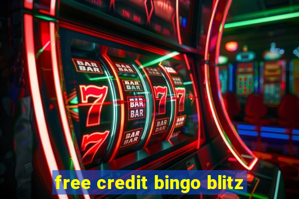 free credit bingo blitz