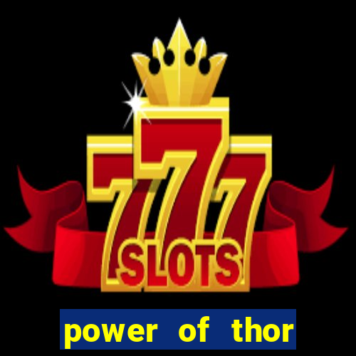 power of thor megaways slot free play