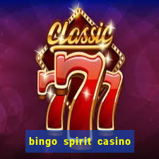 bingo spirit casino no deposit bonus codes