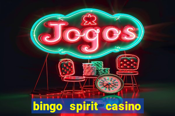 bingo spirit casino no deposit bonus codes