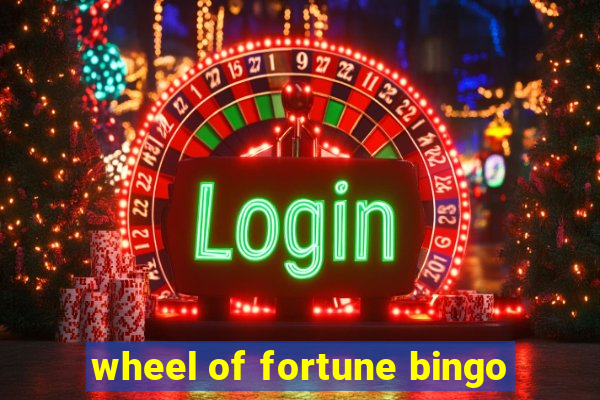 wheel of fortune bingo