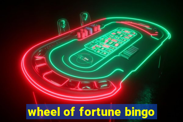 wheel of fortune bingo