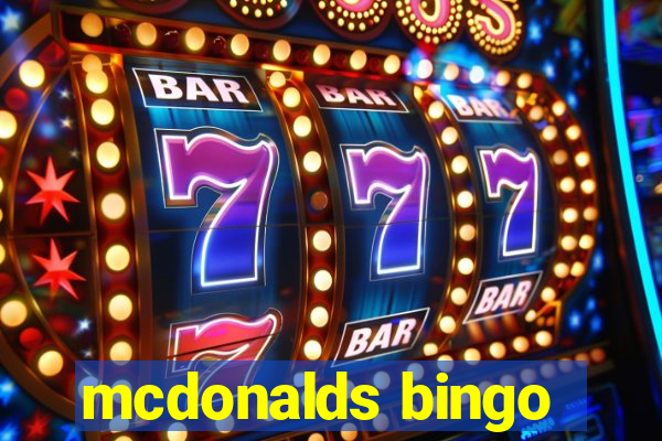 mcdonalds bingo