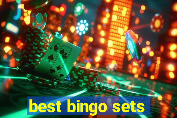 best bingo sets