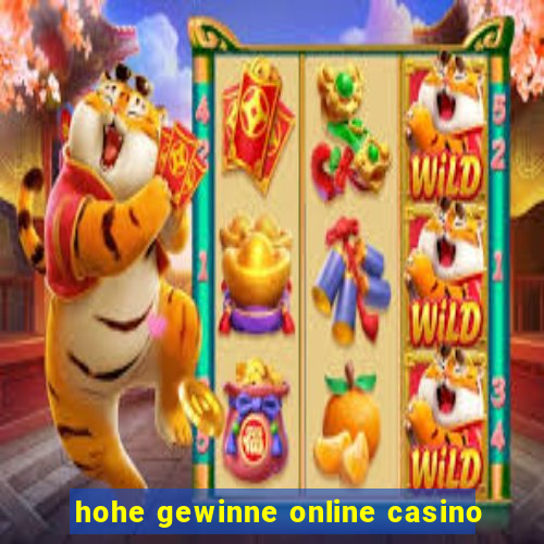 hohe gewinne online casino