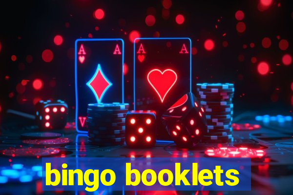 bingo booklets