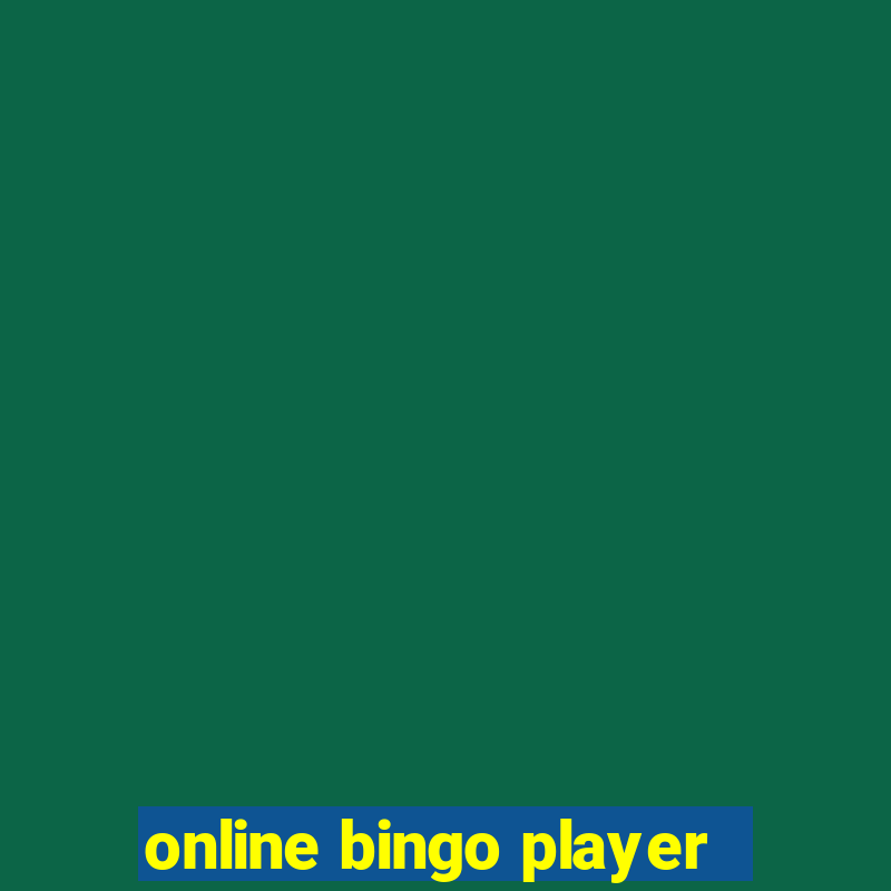 online bingo player