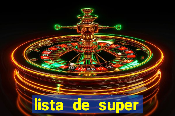 lista de super herois de a a z