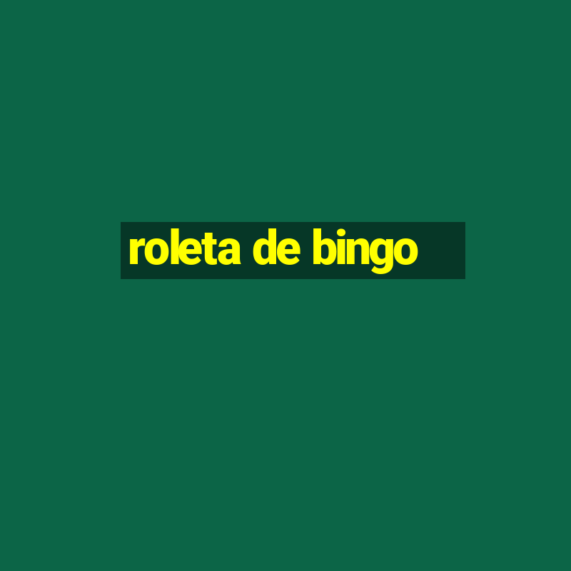 roleta de bingo