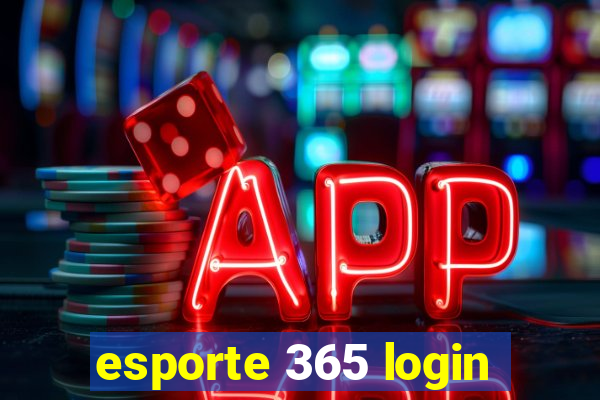 esporte 365 login