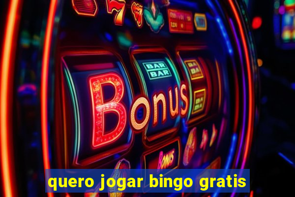 quero jogar bingo gratis