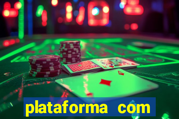 plataforma com conta demo fortune tiger