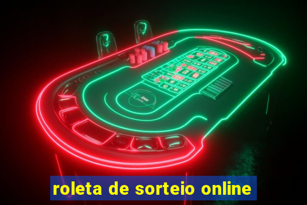 roleta de sorteio online