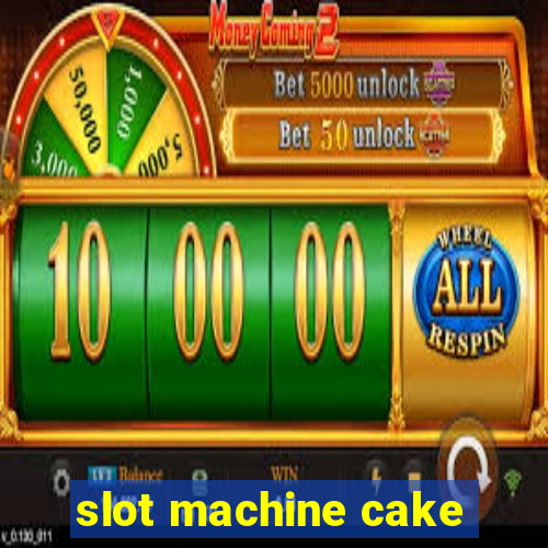 slot machine cake