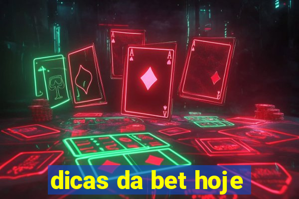 dicas da bet hoje