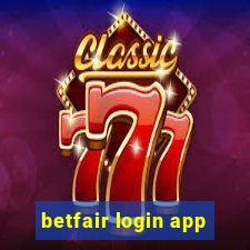 betfair login app