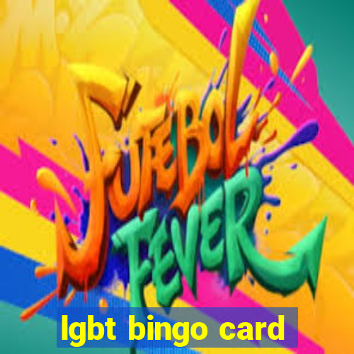 lgbt bingo card