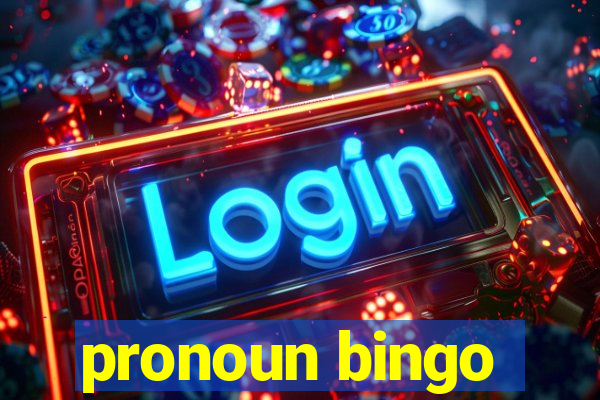 pronoun bingo