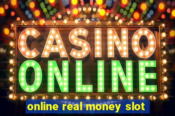 online real money slot