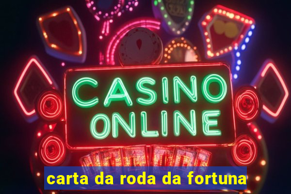 carta da roda da fortuna