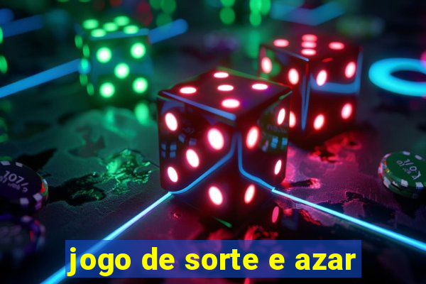 jogo de sorte e azar