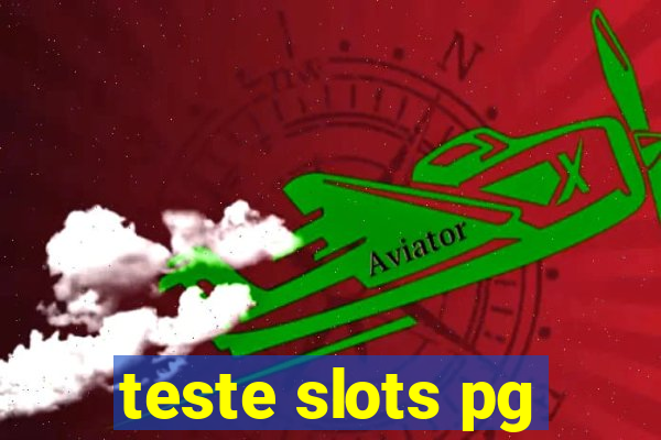 teste slots pg