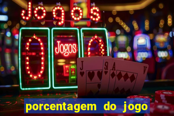 porcentagem do jogo fortune tiger