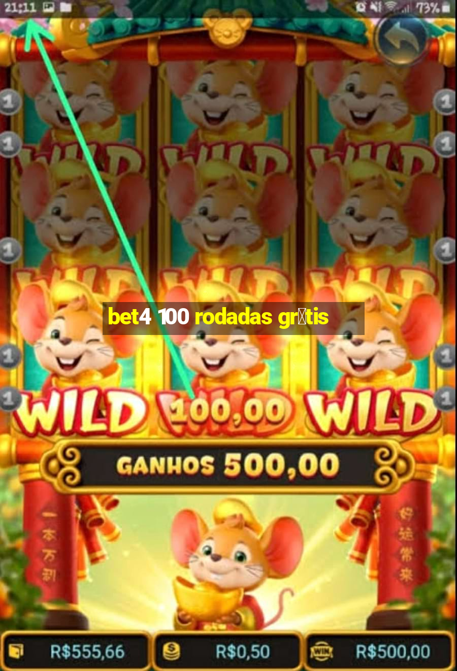 bet4 100 rodadas gr谩tis