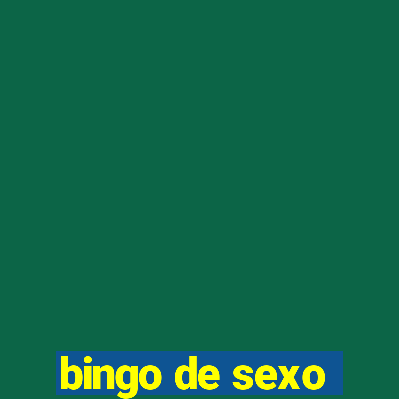 bingo de sexo