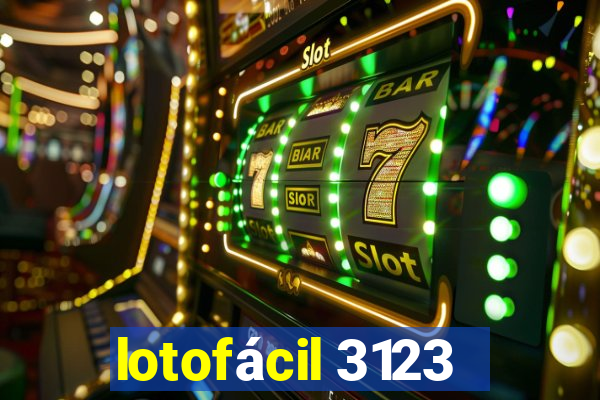 lotofácil 3123