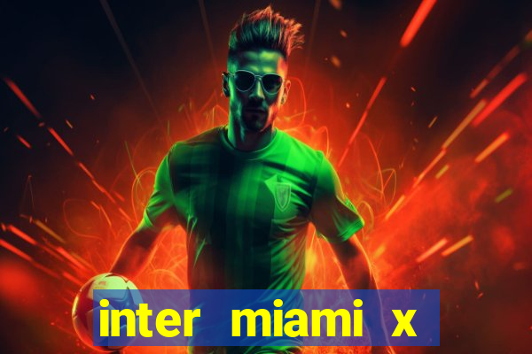 inter miami x cincinnati palpite