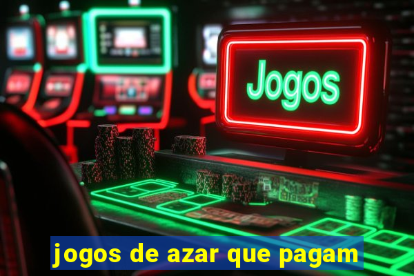 jogos de azar que pagam