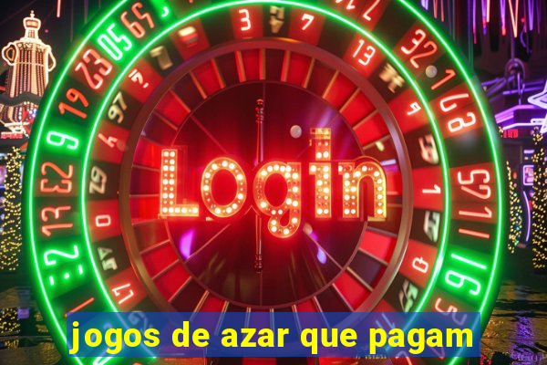 jogos de azar que pagam